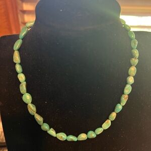 Vintage (1970’s)Turquoise Stone Chocker Necklace.